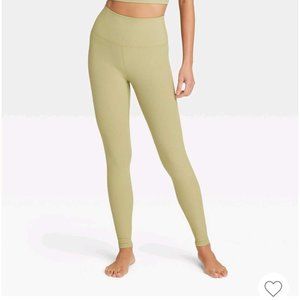 All in Motion - Women's Ultra High-Rise Rib Leggings  Olive Green Size M Reg